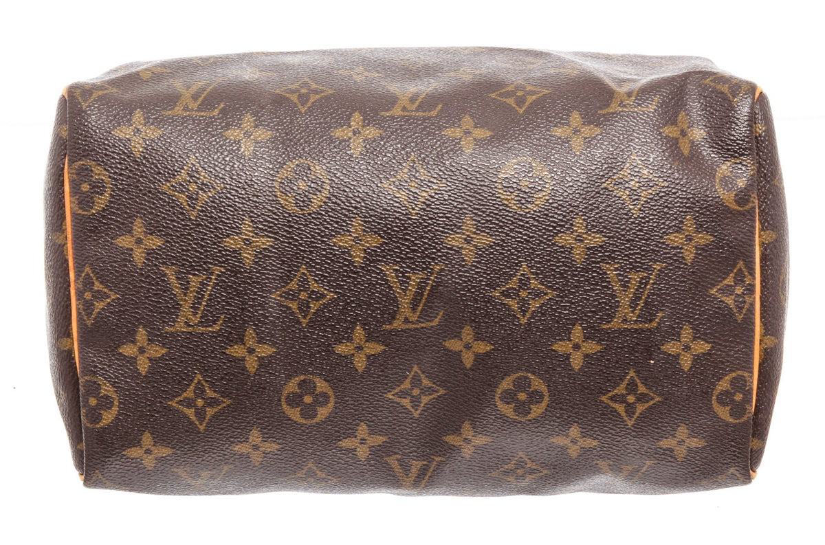 Louis Vuitton Monogram Speedy 25 with Strap at Jill's Consignment