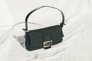 Fendi zucca baguette black Clearance