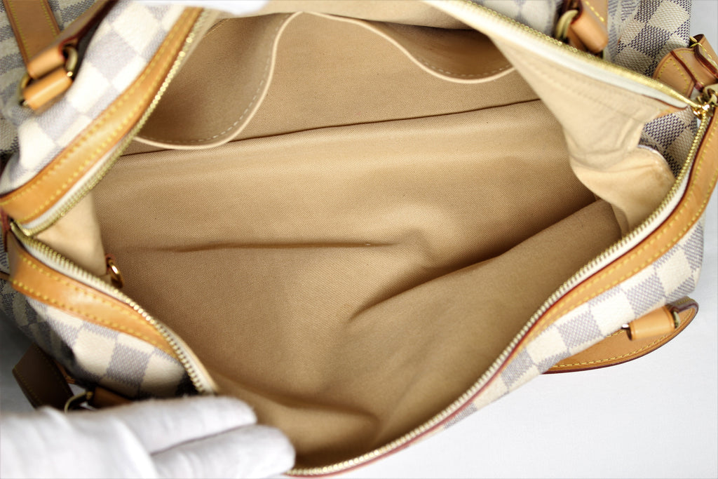 Louis Vuitton Stresa Handbag in Brown Monogram Canvas and Natural