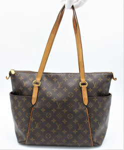 LOUIS VUITTON Totally GM Monogram Canvas Tote Shoulder Bag-US