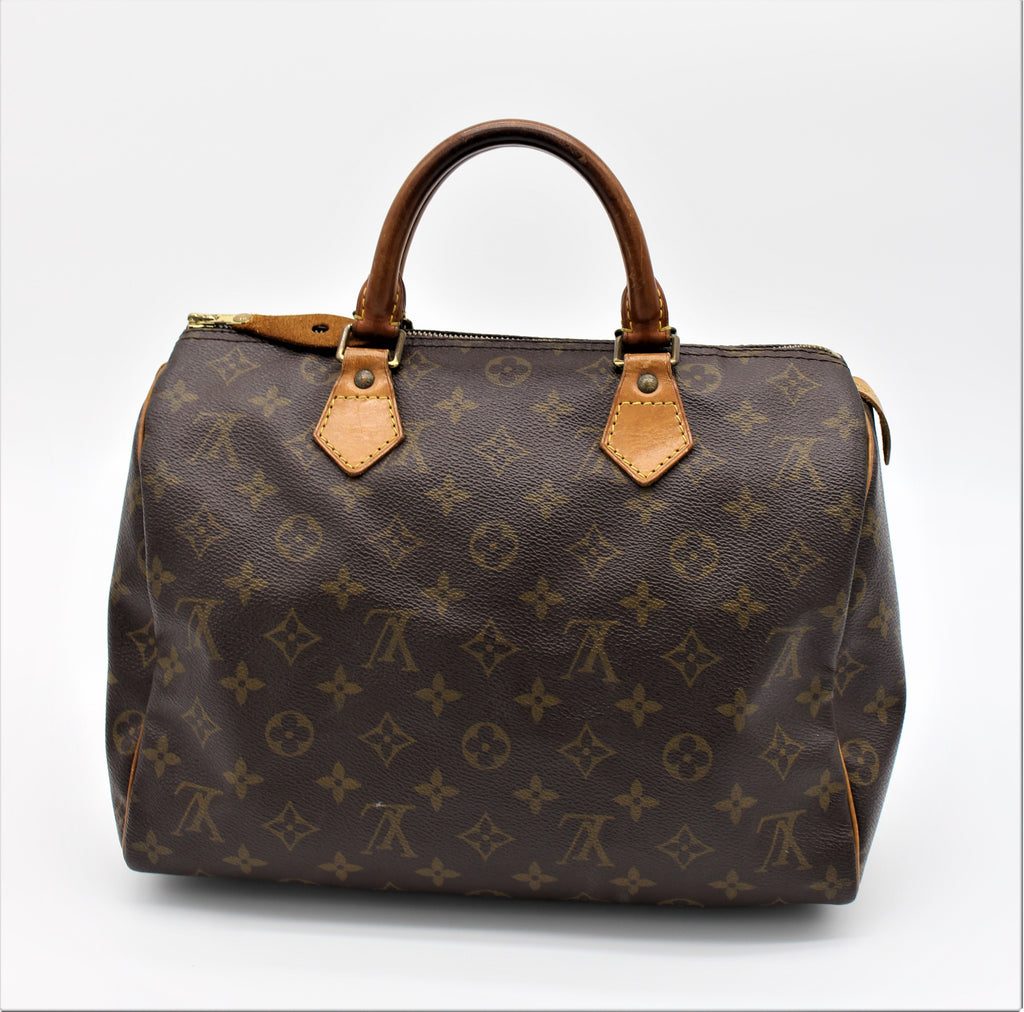 LOUIS VUITTON Monogram Canvas Speedy 30 – Monica's Boutique & Consignment